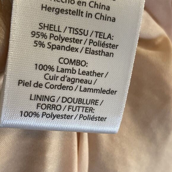 Rachel Zoe Jacket Womens 8 Harrison Sequin Belted Rose Gold Deep V Neck - Picture 9 of 11